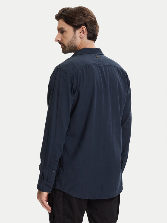 G-Star Raw G-Star Raw Košile Clean D25196-D454 Tmavomodrá Regular Fit