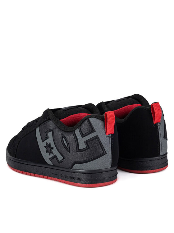 DC DC Sneakersy COURT GRAFFIK SQ ADYS100442-BYR Černá