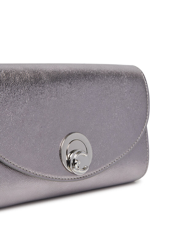Coccinelle Coccinelle Torebka Tob Coccinellenikla Smooth E1 TOB 15 01 01 Srebrny