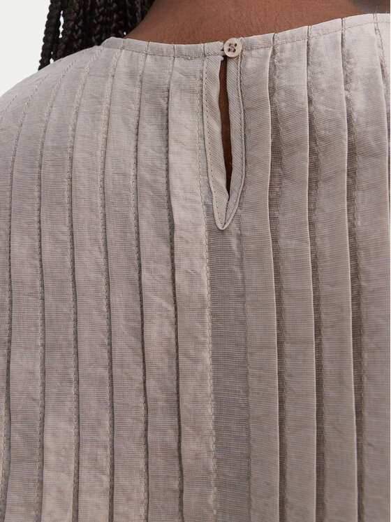 Eleh Eleh Bluse SS260268 Beige Regular Fit