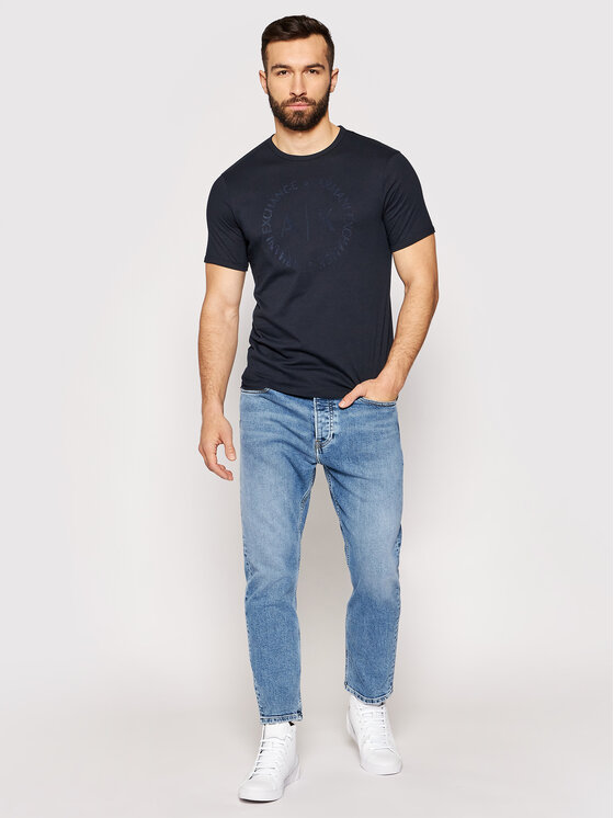 Armani Exchange Armani Exchange T-shirt 8NZTCD Z8H4Z 1510 Blu scuro Regular Fit