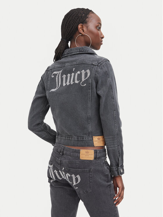 Juicy Couture Juicy Couture Geacă de blugi JCDIJ126957 Gri Regular Fit