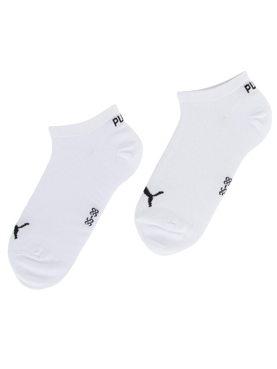 Puma Puma Zestaw 3 par niskich skarpet unisex 261080001 Biały