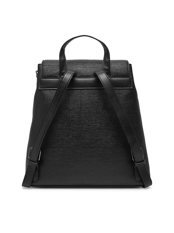 Calvin Klein Calvin Klein Σακίδιο Ck Backpack With Conv Strap_Tex K60K613237 Μαύρο