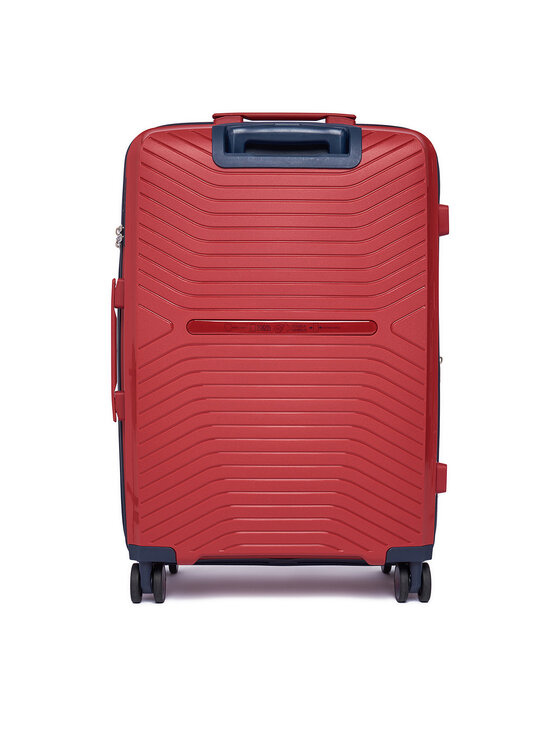 Beverly Hills Polo Club Beverly Hills Polo Club Keskmine kohver CEO-BHPC-WAL-006-M Punane