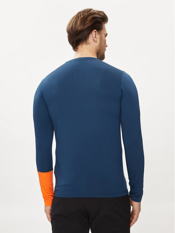 CMP CMP Cyklistické tričko 34N7757 Modrá Regular Fit