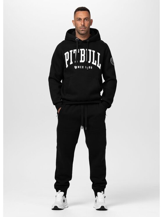 PITBULL PITBULL Bluza NORTON Czarny Regular Fit