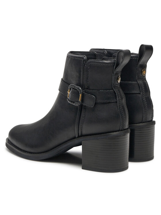 Clarks Clarks Botine Chamberly Trim 26178833 Negru