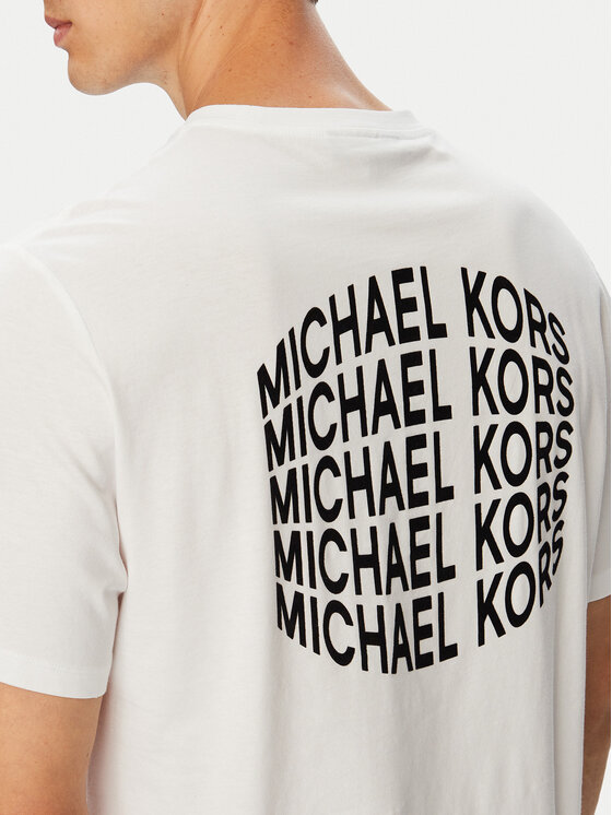 MICHAEL Michael Kors MICHAEL Michael Kors T-Shirt CF6535WFV4 Weiß Regular Fit