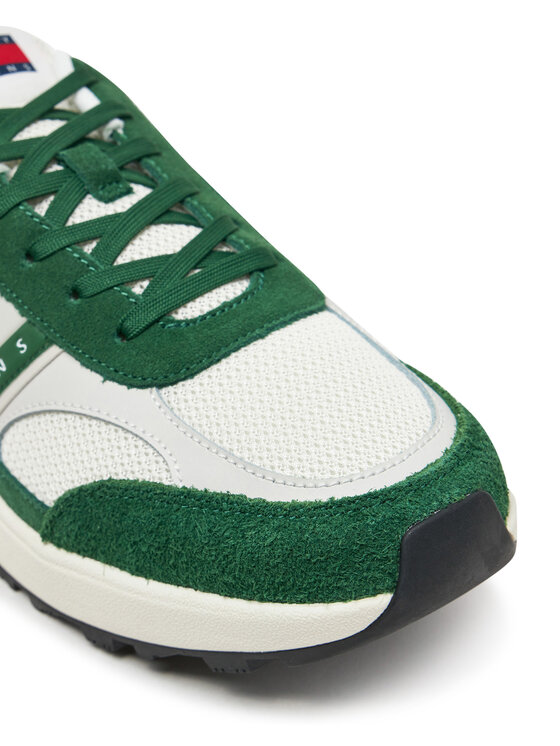 Tommy Jeans Tommy Jeans Sneakersy Tjm Technical Runner Ess EM0EM01537 Zielony