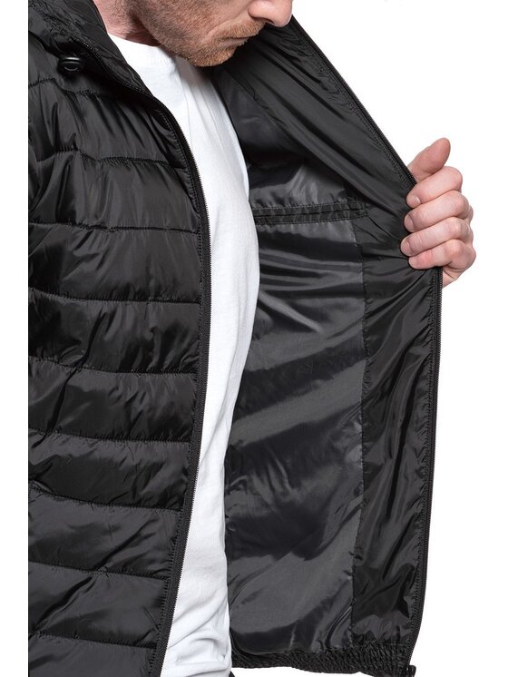 Only & Sons Only & Sons Kurtka przejściowa EDDI HOODED PUFFER Czarny Regular Fit