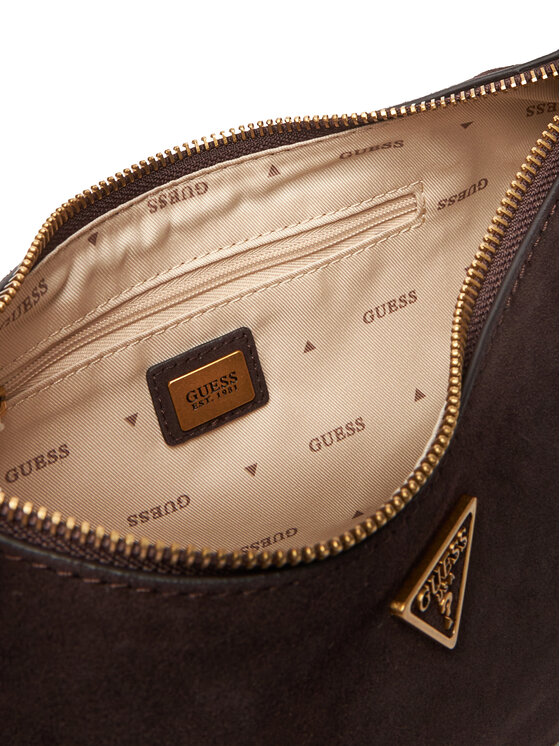 Guess Guess Дамска чанта Amita Mini HWSB95 39720 Кафяв