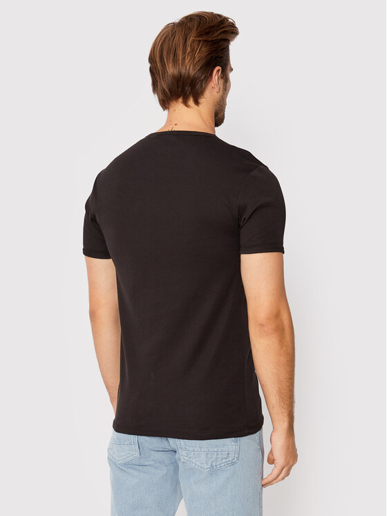 G-Star Raw G-Star Raw Σετ t-shirts Base D07205-124-990 Μαύρο Slim Fit