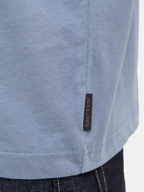 Jack & Jones Jack & Jones Tricou Earchive 12287990 Albastru Regular Fit
