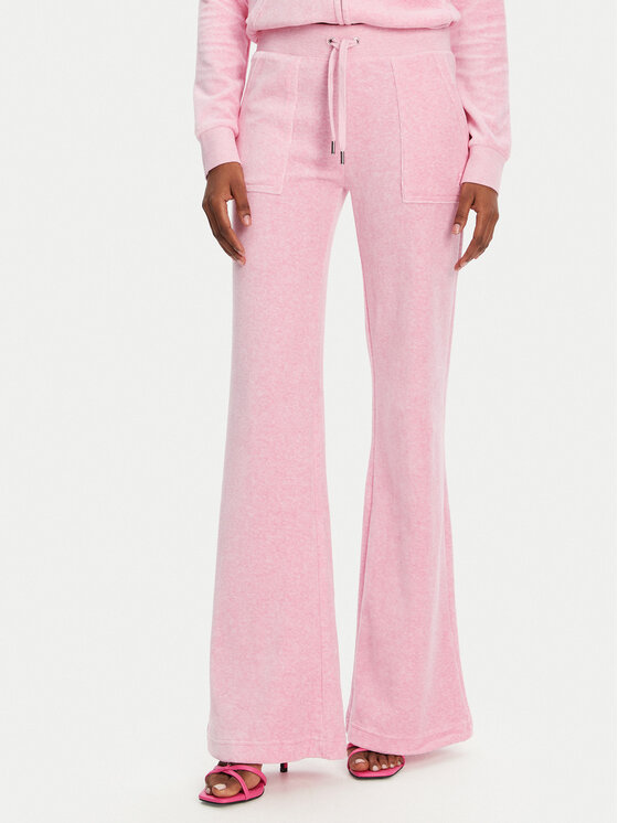 Juicy Couture Juicy Couture Teplákové kalhoty Layla JCSEBJ001 Růžová Flared Leg