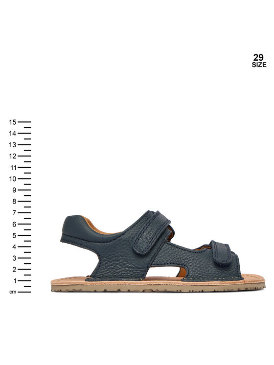 Froddo Froddo Sandály Barefoot Flexy Mini G3150270 S Tmavomodrá