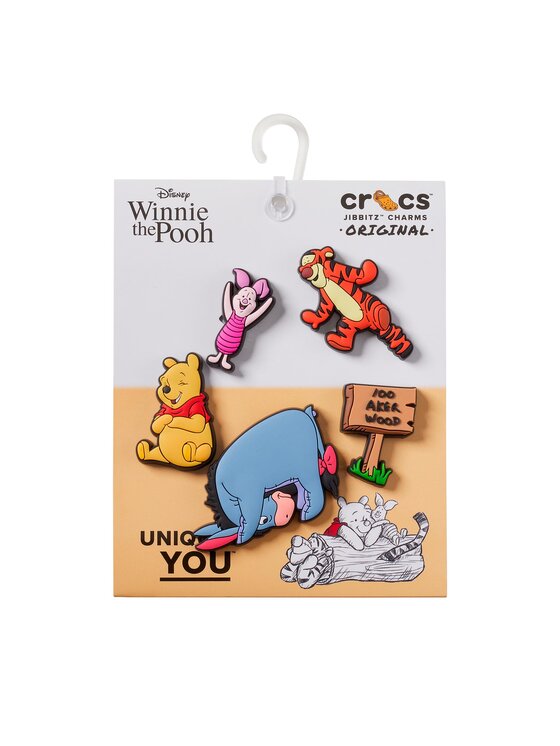 Accesorii pentru pantofi Crocs Winnie the Pooh 5 Pack 10011268 Colorat