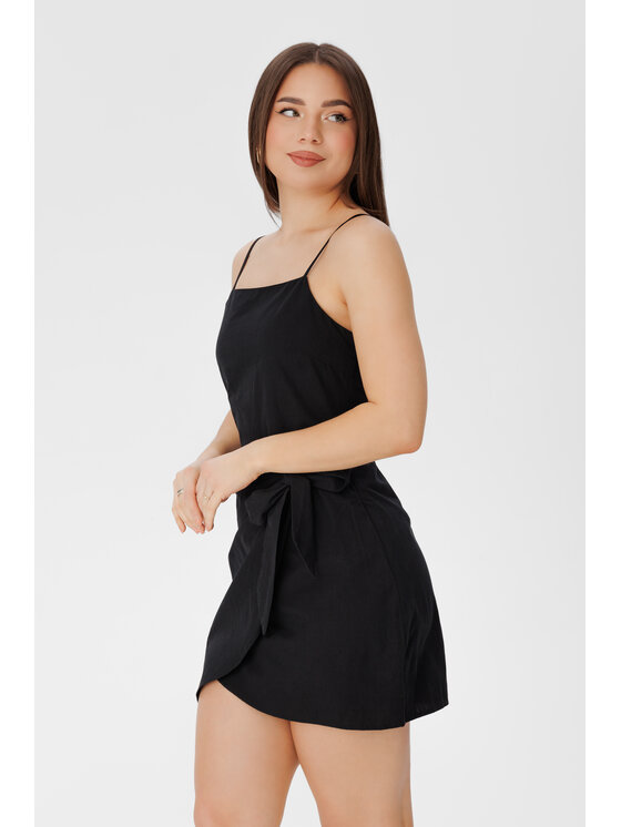 LAURELLA LAURELLA Letní šaty 4SS065 Černá Regular Fit