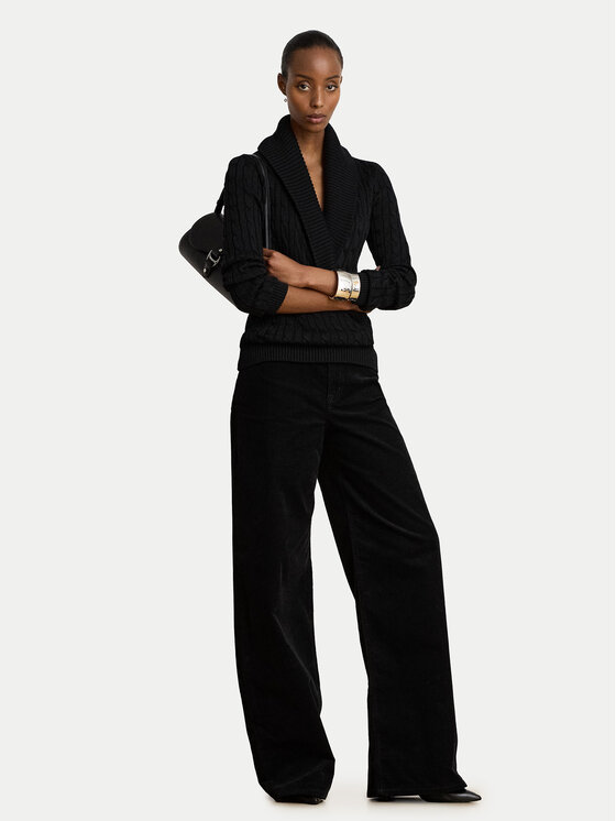 LAUREN RALPH LAUREN LAUREN RALPH LAUREN Пуловер 200P14042001 Черен Relaxed Fit