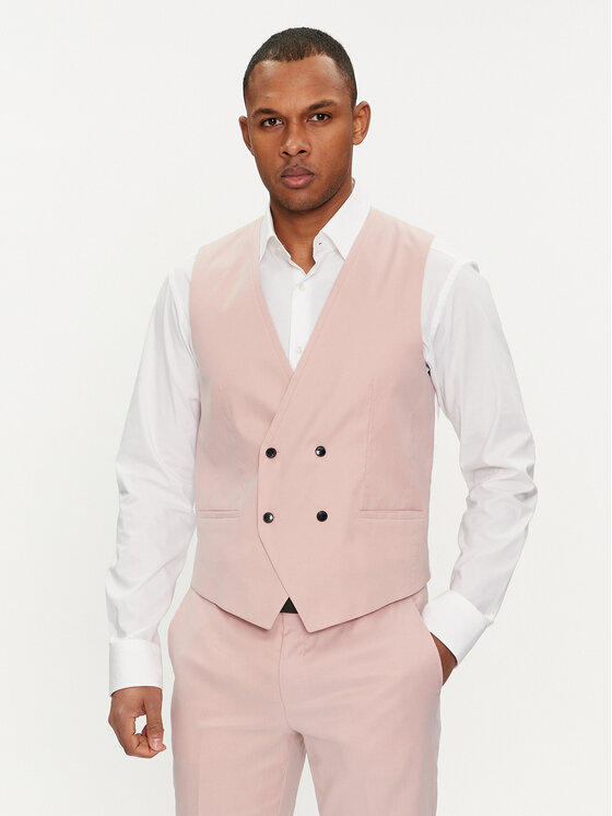 HUGO Hugo Костюм Arti/Hesten 242 50526868 Розов Extra Slim Fit