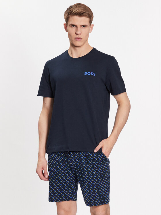 Boss Пижама 50492554 Син Relaxed Fit