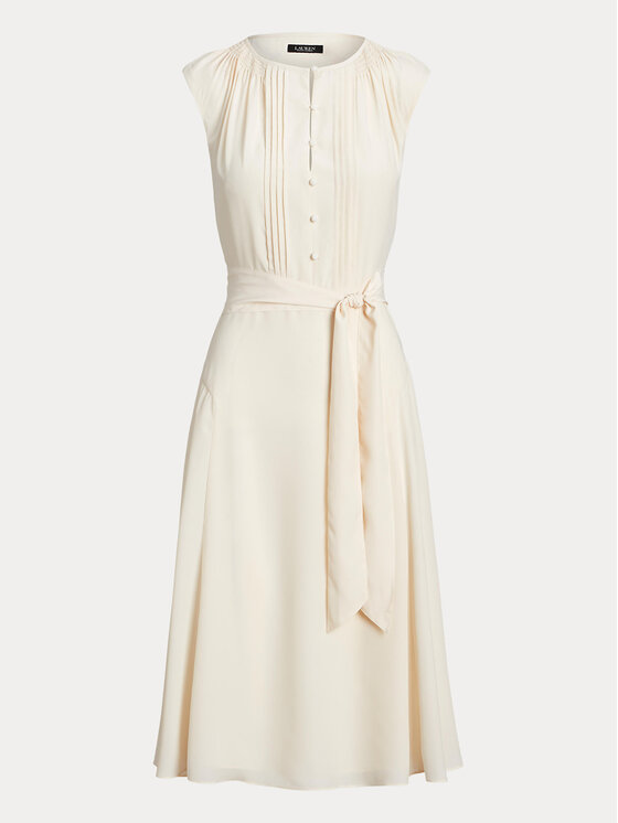 LAUREN RALPH LAUREN Lauren Ralph Lauren Sukienka codzienna 250926638001 Écru Regular Fit