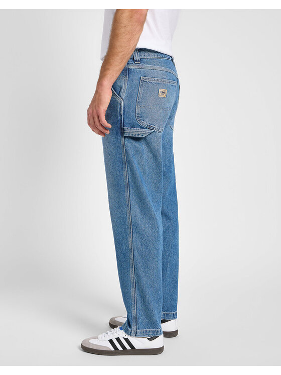 Lee Lee Jeansy CARPENTER Niebieski Loose Fit
