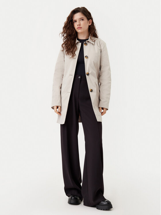 JDY JDY Tenchcoat Isadora 15338506 Beige Regular Fit