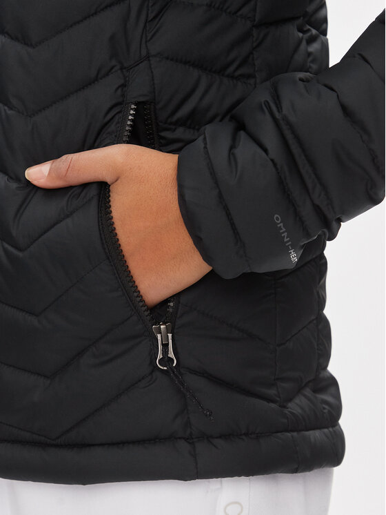 Columbia Columbia Žieminė striukė Powder Lite 16990711 Juoda Slim Fit