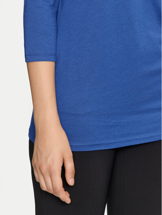 Sisley Sisley Μπλουζάκι 3QU4L12EE Μπλε Regular Fit