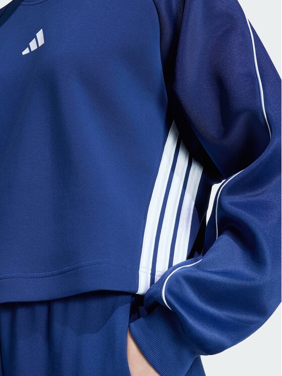 adidas adidas Bluza 164715 Niebieski Loose Fit