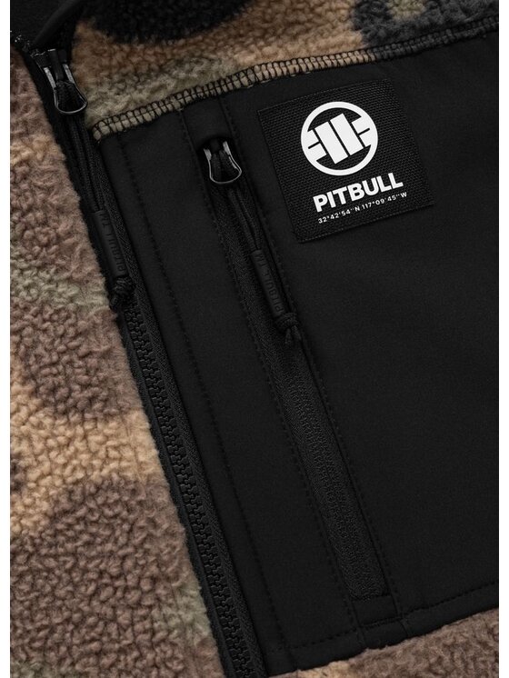 PITBULL PITBULL Bluza JOYNER Zielony Regular Fit