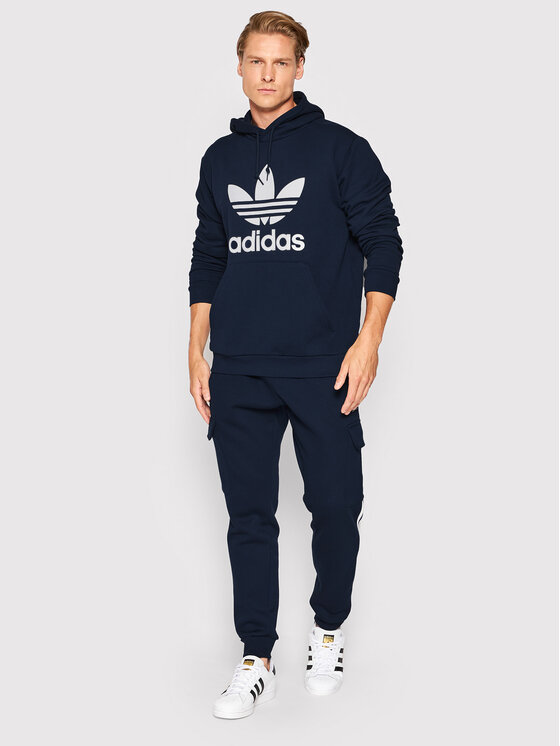 Pantaloni da tuta 3 Stripes HK9687 Blu scuro