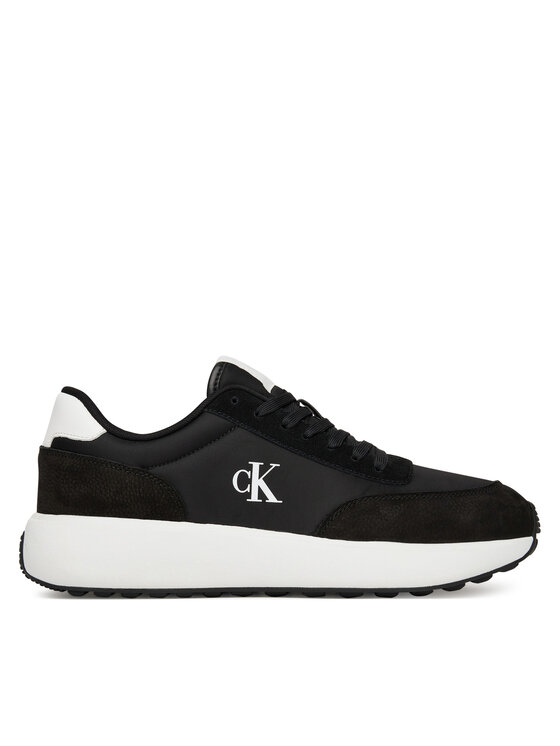 Sneakers Calvin Klein Jeans Athleisure Runner Laceup Ny-Su YM0YM01370 Negru