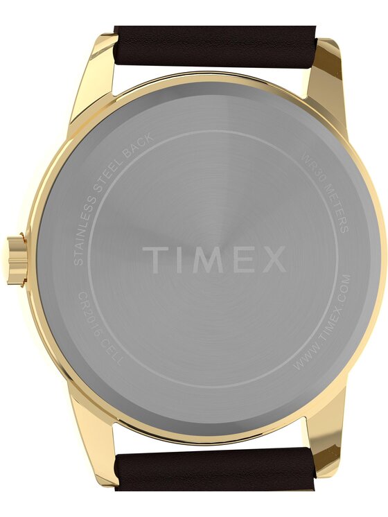 Timex Timex Hodinky TW2Y12700 Hnědá