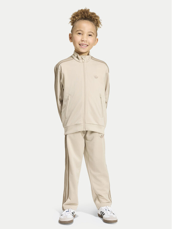adidas adidas Dres Firebird Tracksuit HZ6592 Beżowy Regular Fit