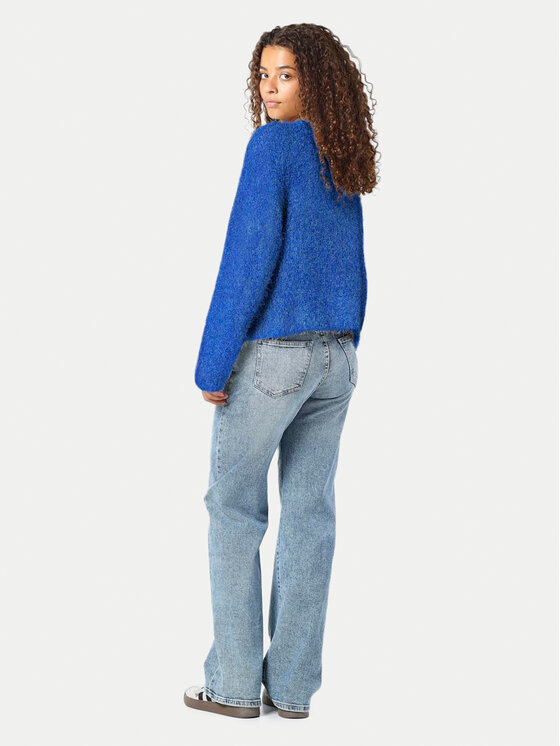 Noisy May Noisy May Sweter Sassy 27029424 Niebieski Relaxed Fit