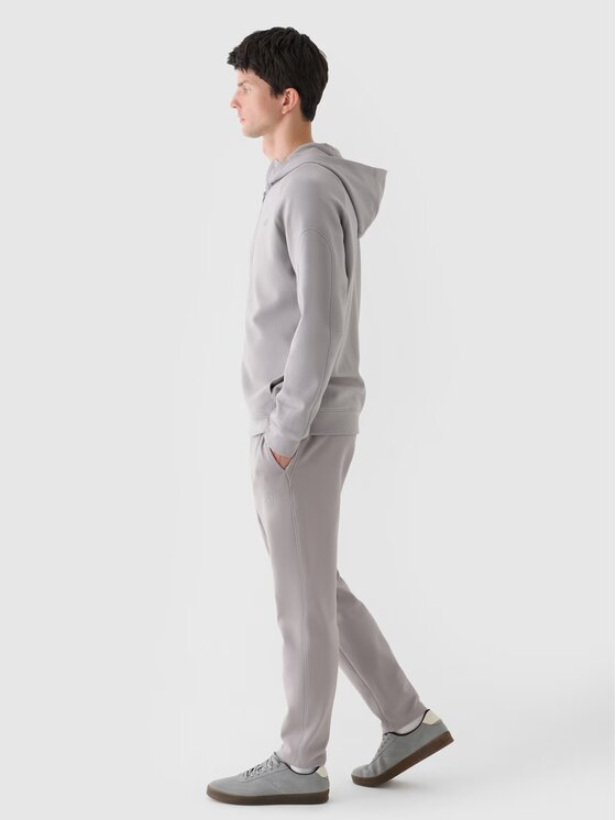 4F 4F Pantaloni da tuta 4FRAW24TTROM1170-27S Grigio Regular Fit