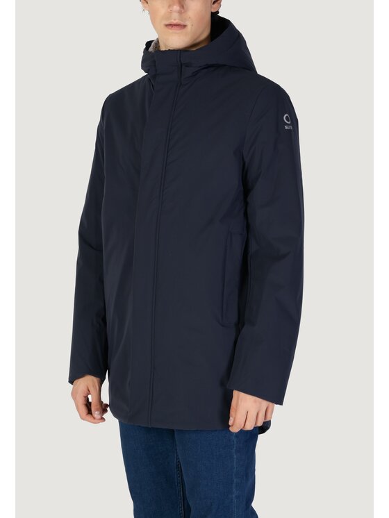 SUNS SUNS Parka Gransasso Fur Blu Regular Fit