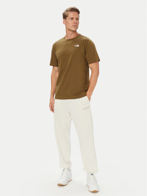The North Face The North Face T-shirt Evolution Simple Dome NF0A8CZ2 Verde Regular Fit