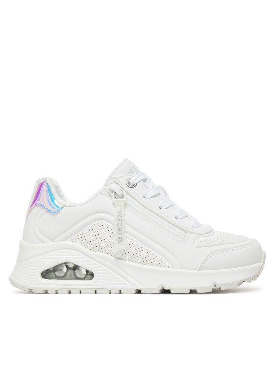 Skechers Skechers Sneakersy Uno Gen1-Zip And Stride 310554L/WHT Bílá