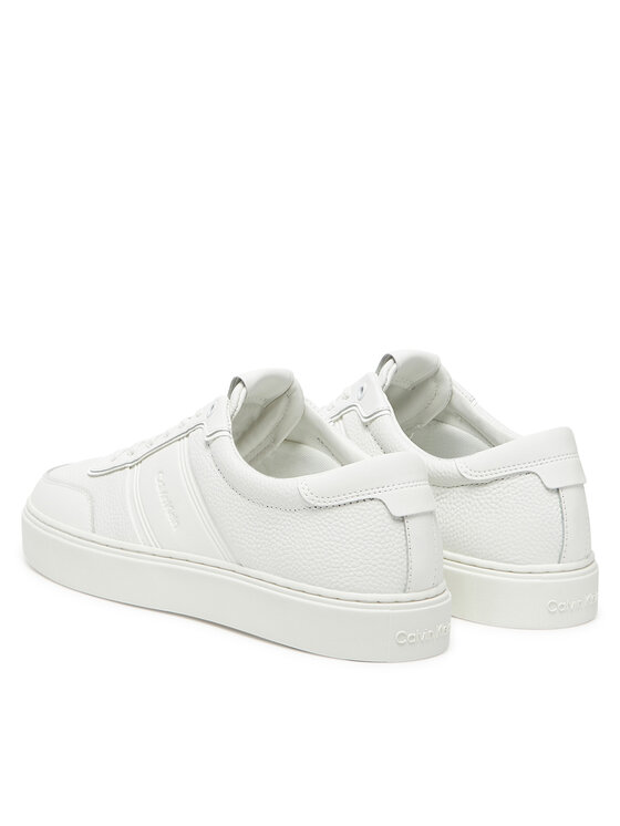Calvin Klein Calvin Klein Сникърси Clean Cup Low Lace Tape HM0HM01898 Бял
