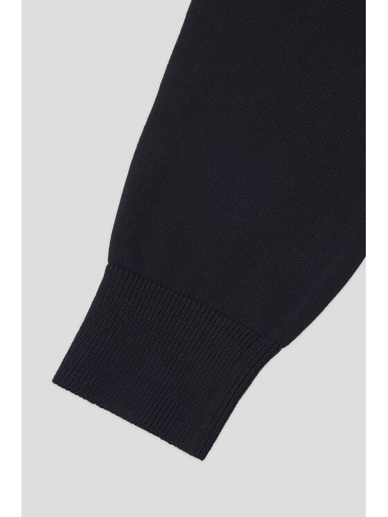Lancerto Lancerto Sweter Svein SW073224000075 Czarny Regular Fit