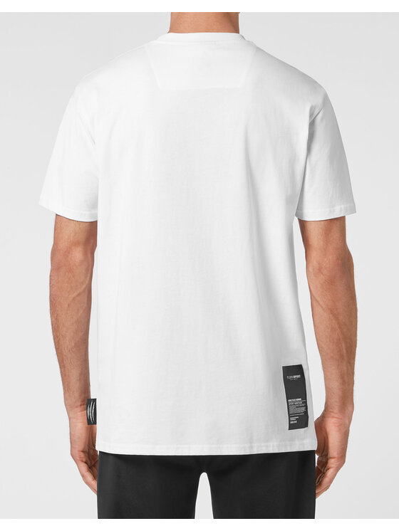 Plein Sport Plein Sport T-Shirt 2695 Biały Regular Fit
