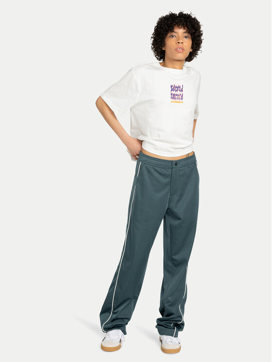 Element Element Majica Second Nature W ELJZT00142 Bela Relaxed Fit