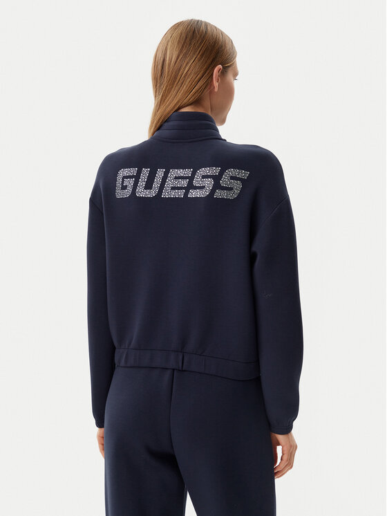 Guess Guess Світшот V4BQ14 K7UW2 Cиній Regular Fit