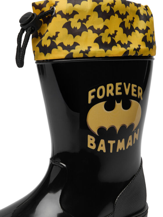 Batman Batman Kalosze CEO-NJ-AW26-106WBBAT Czarny