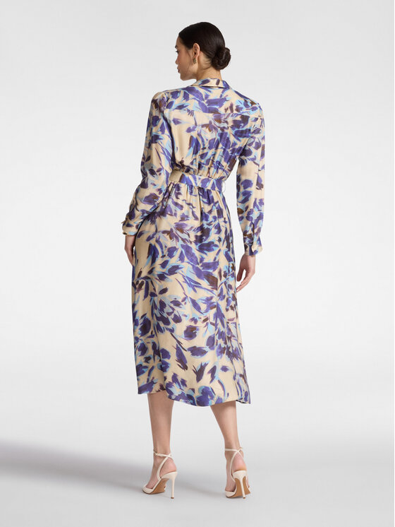 Elena Mirò Elena Mirò Abito da sera 7005P000312N041 Crema Regular Fit