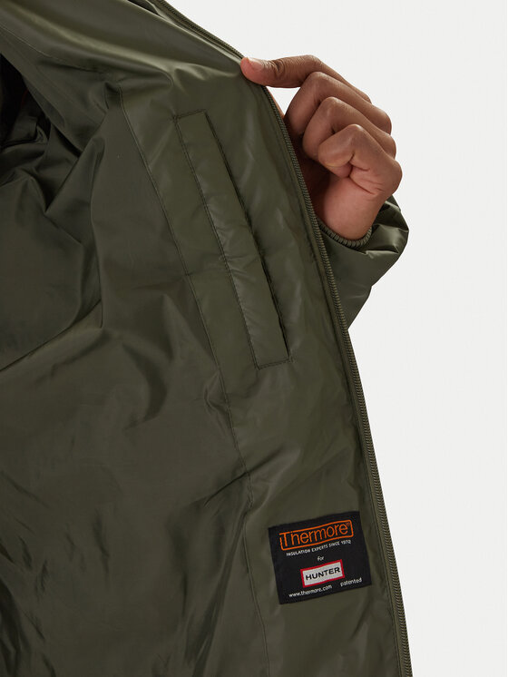 Hunter Hunter Geacă de iarnă Wiley HARM0021252 Verde Regular Fit