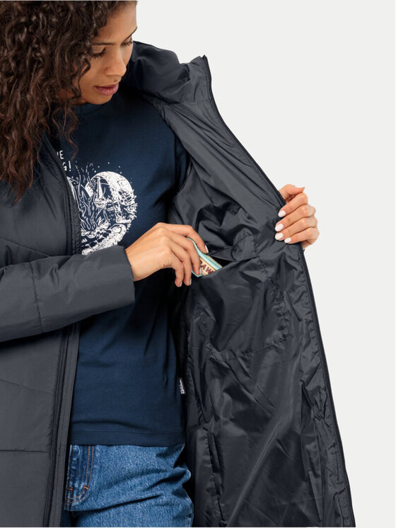 Jack Wolfskin Jack Wolfskin Kurtka zimowa Deutzer 1207501 Czarny Regular Fit